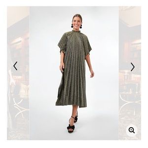 Tuckernuck Grecian Gold Sevyn Dress - Medium